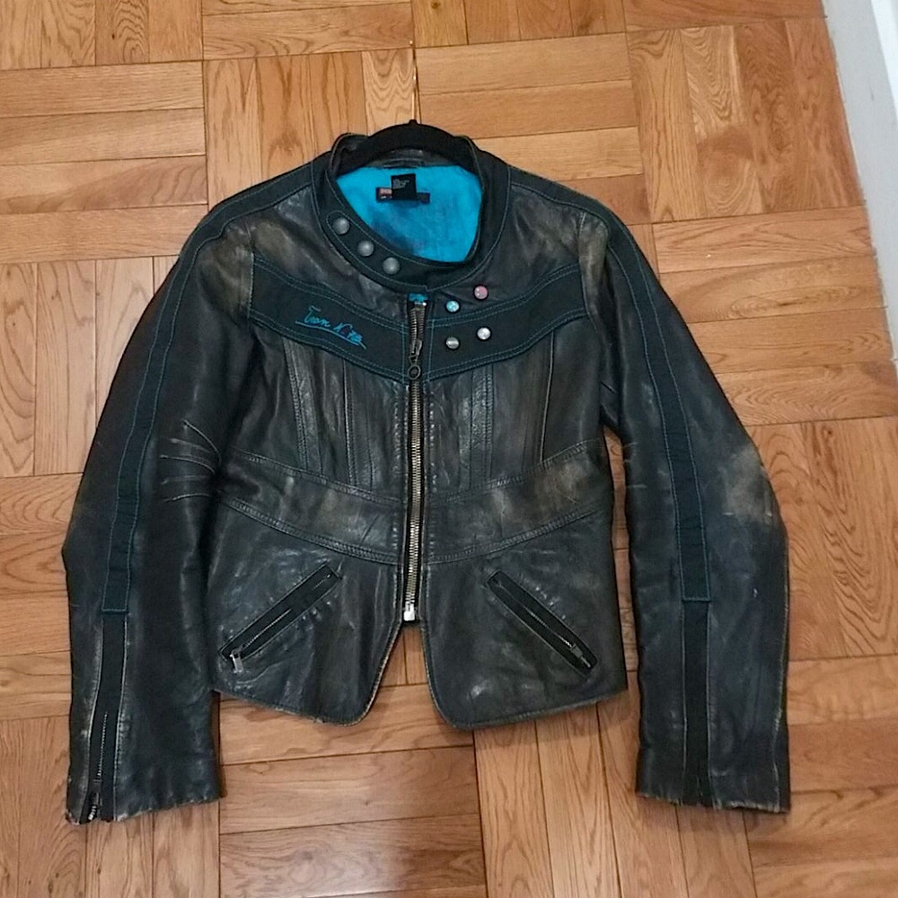 Diesel Diabo RARE Leather Jacket - Picture 3 of 8